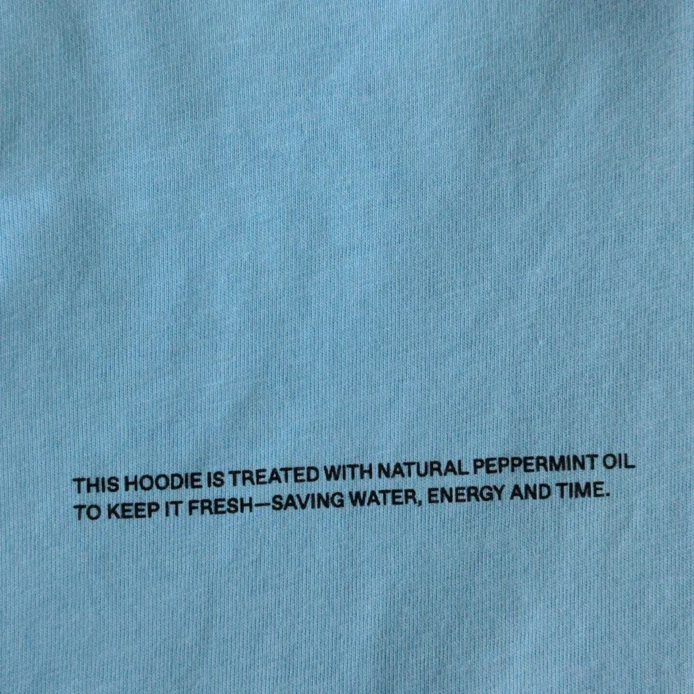 Pangaia Light Blue Hoodie - Picture 5 of 11